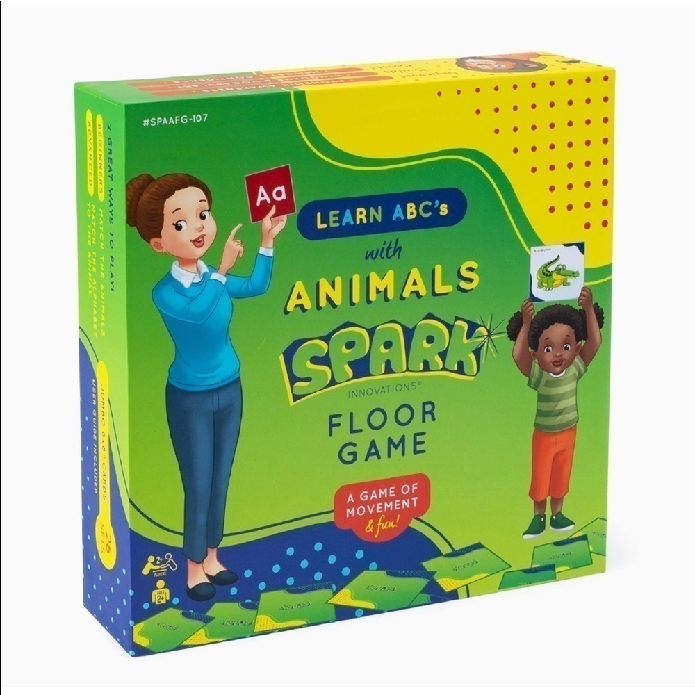 Brand New Animals Matching Cards Floor Game Educational Children's Memory Game